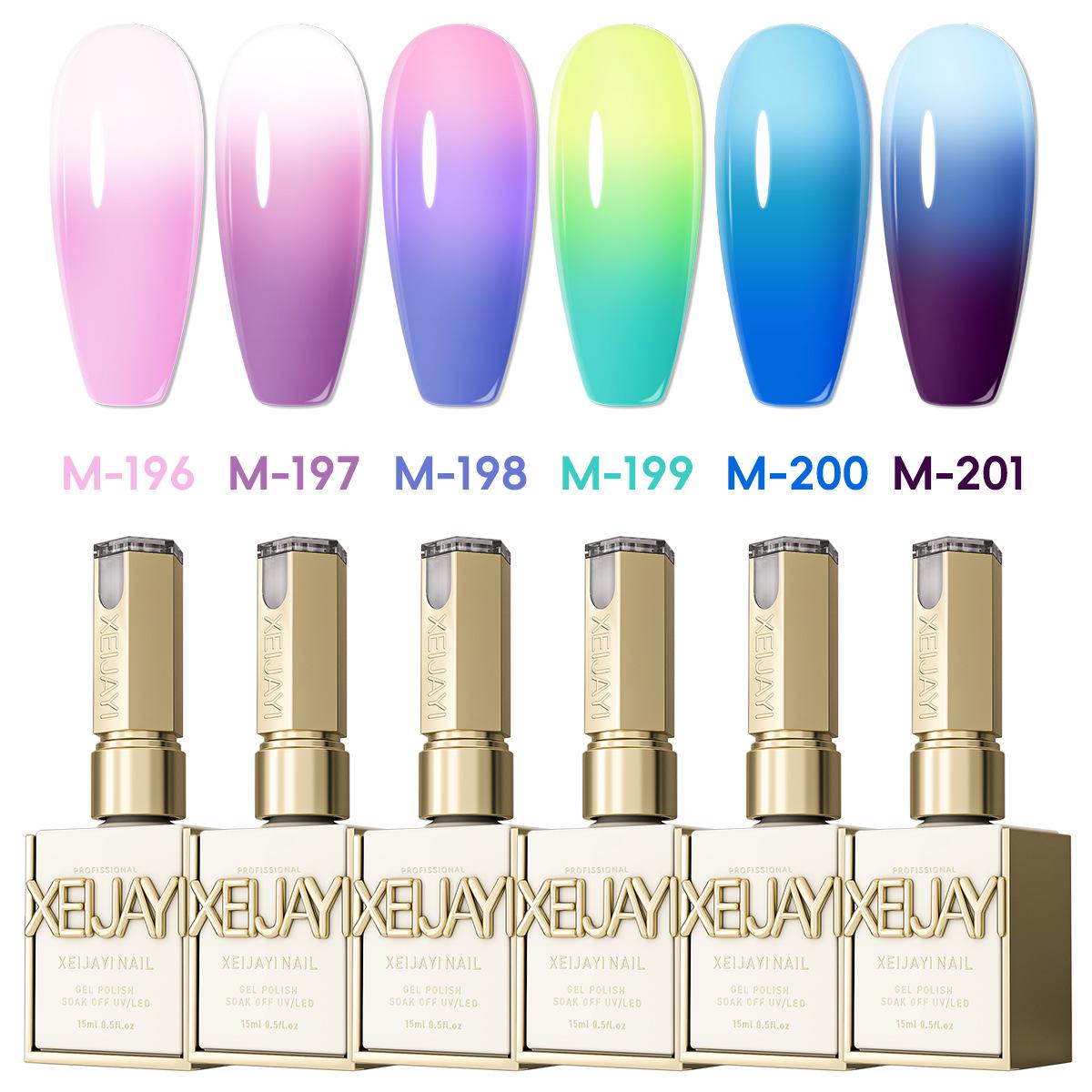 

2025 Летний термогель-лак - Серия «Ледяной голубой и фиолетовый»