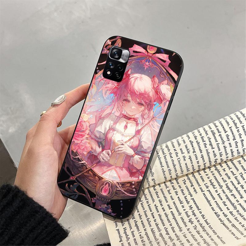 Phone Case For Xiaomi Poco C71 15T 14T Pro Redmi note 15 14 14 13 Pro Redmi A5 15C 13C Puella Magi Madoka Magica