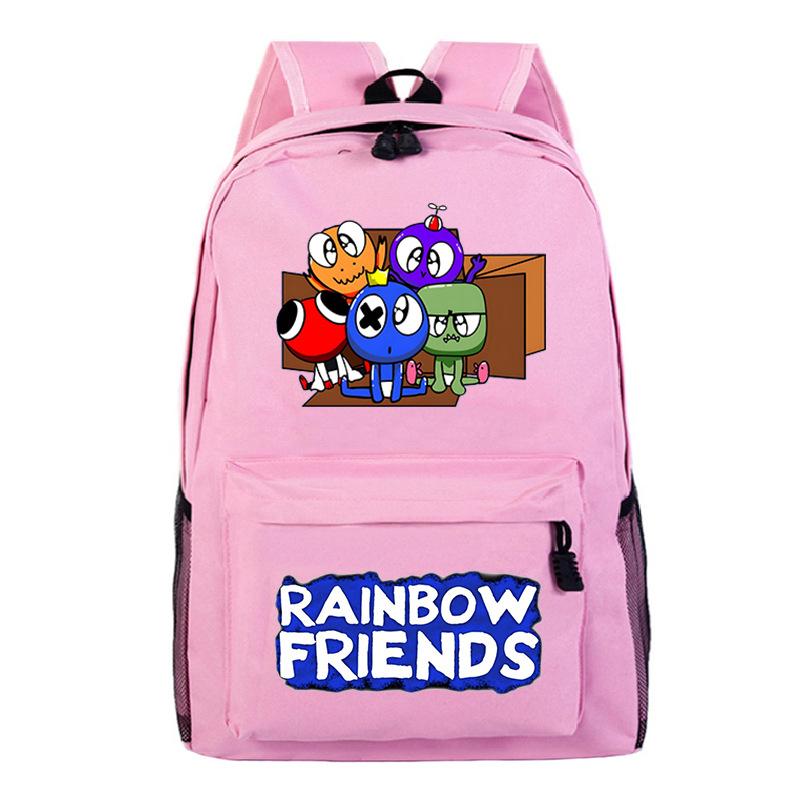 Cartoon Backpack For Primary School Students, Junior High School Students, Campus Burden Reduction Schoolbag Wide Shoulder Large Capacity Computer Bag