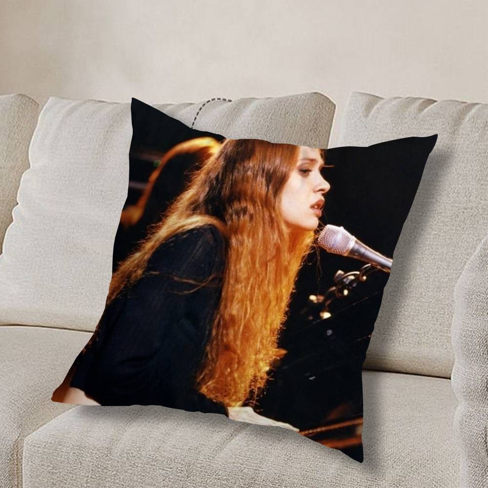 F-Fiona Apple-S I Lover Pillow Case Anti-dustmite Pillowcase Invisible zipper silky short plush Sofa cushion cover