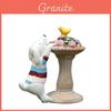Resin Cartoon Animal Dog Figurine With Unique Style For Gift And Decoration