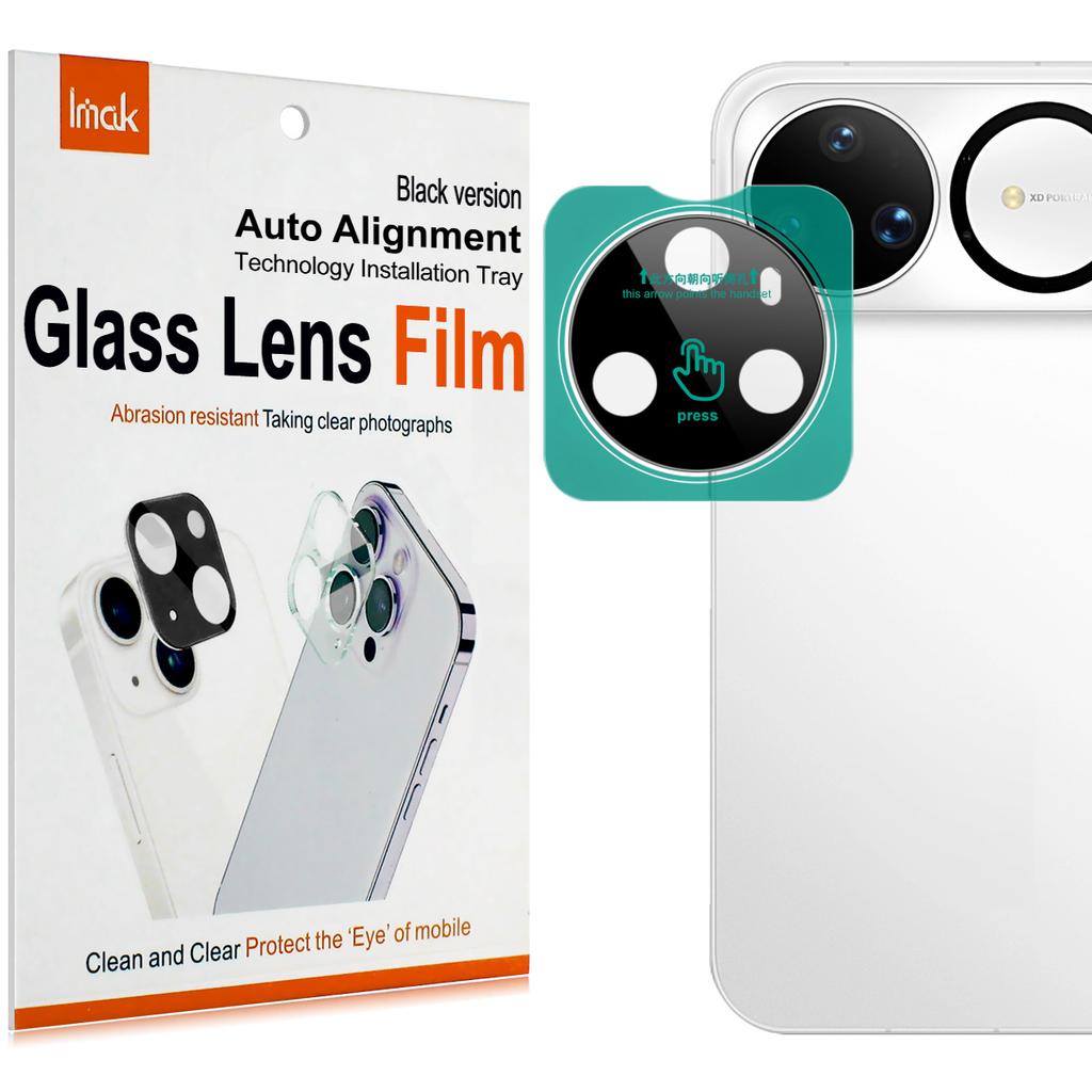 For Huawei Nova 15 Ultra Pro Glass IMAK High Definition Glass Lens Film Self-positioning Version Black Version