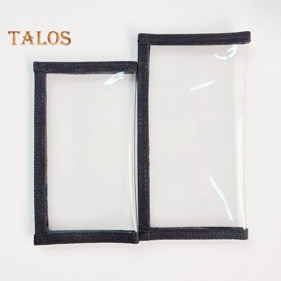 Fishing Lure Wrap Clear PVC Fishing Rod Hook Cover Fastener Tape Fishing Bait Holder Protector Storage Pouch Fishing Accessories