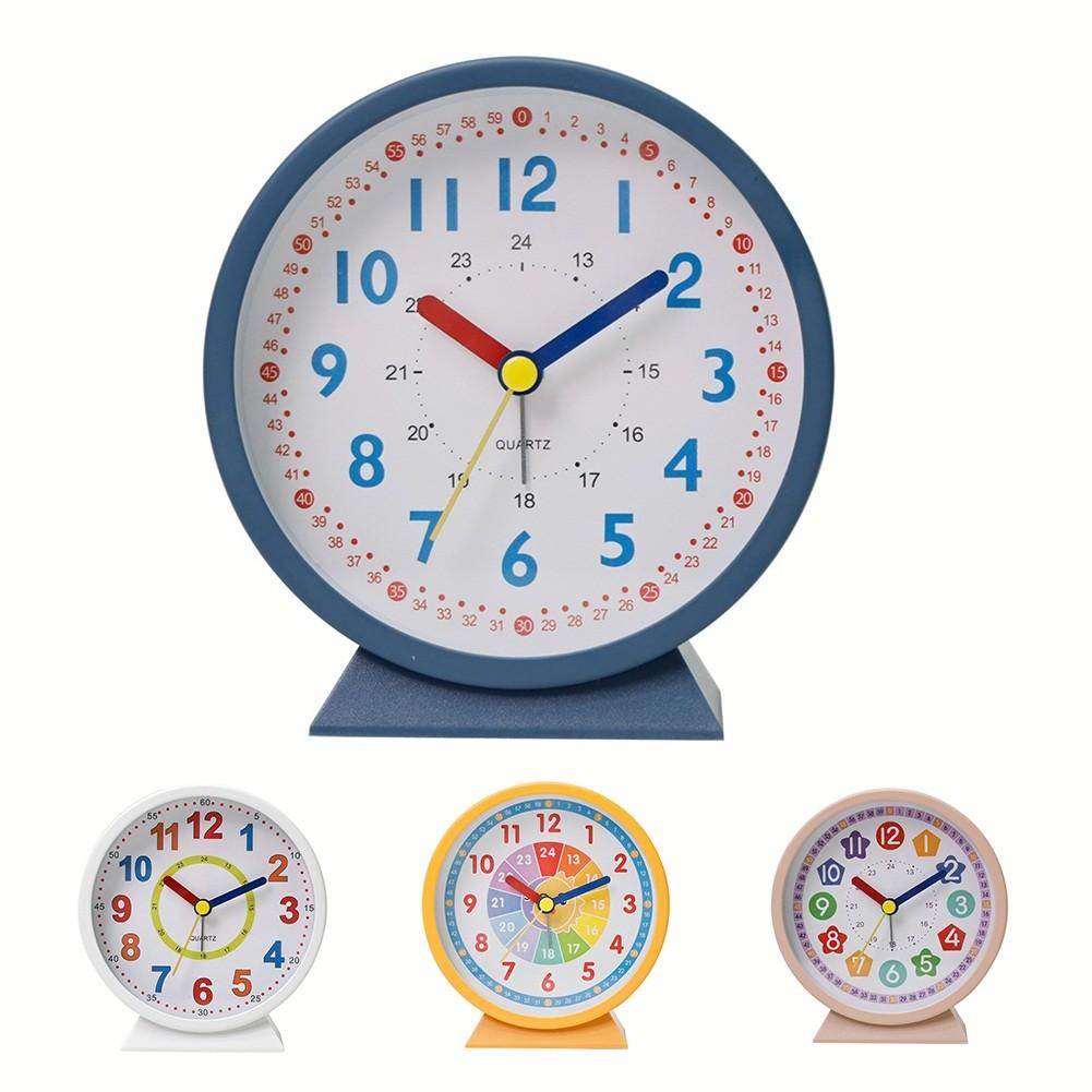 4.5inAlarm Clock for Children Learning Clock Colorful Analogue Children's Clock