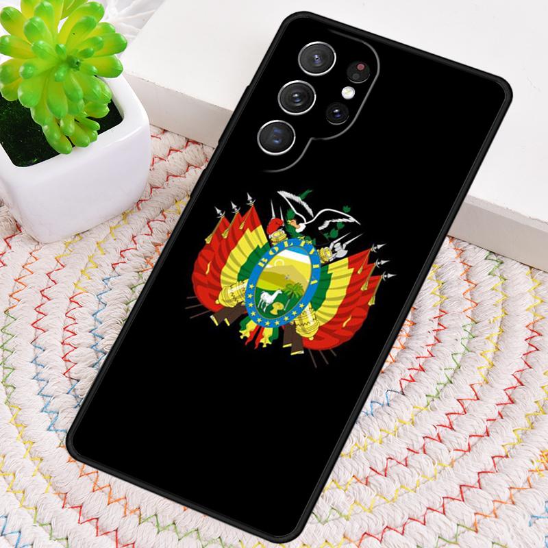 Bolivia Flag Phone Case for Samsung Galaxy note 10 pro S26 Ultra S23 S24 FE S25 S21 S22 PLUS shockproof Cove