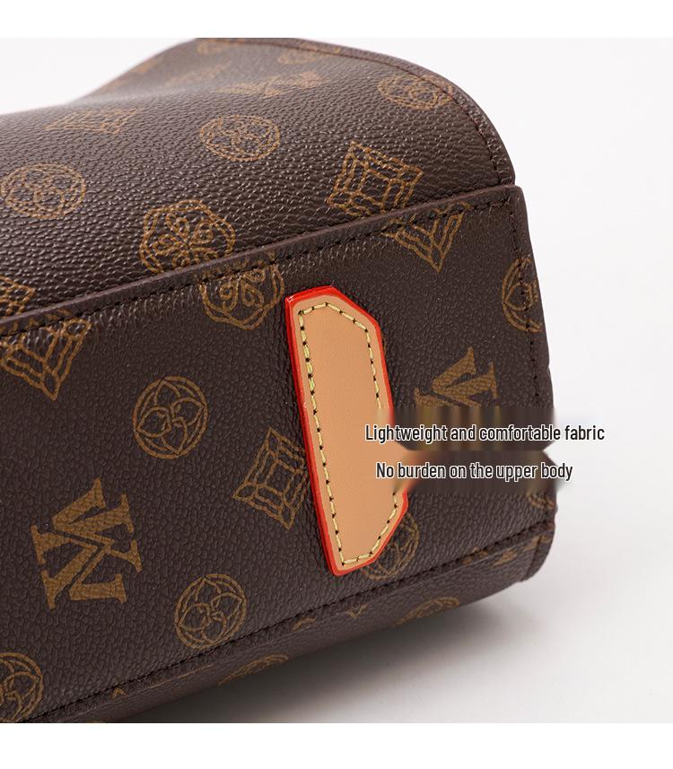 Retro Classic Monogram Boston Crossbody & Shoulder Women's Bag