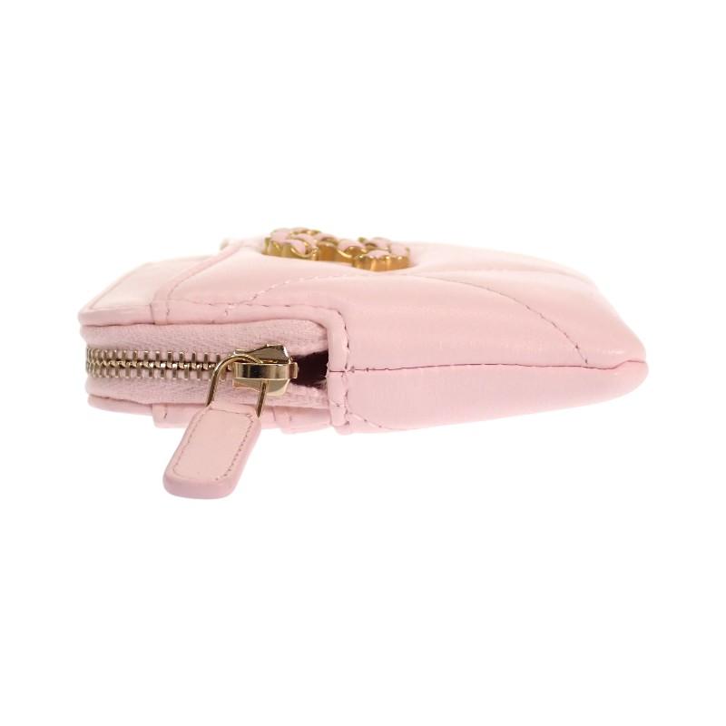 Chanel AP2086 Coin Case Pink Lambskin Women