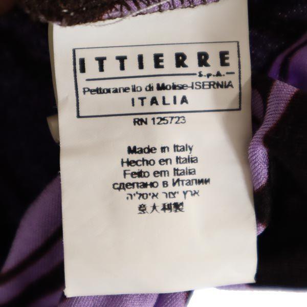 Versace Made In Italy Long Sleeve Cut M Purple Women Used