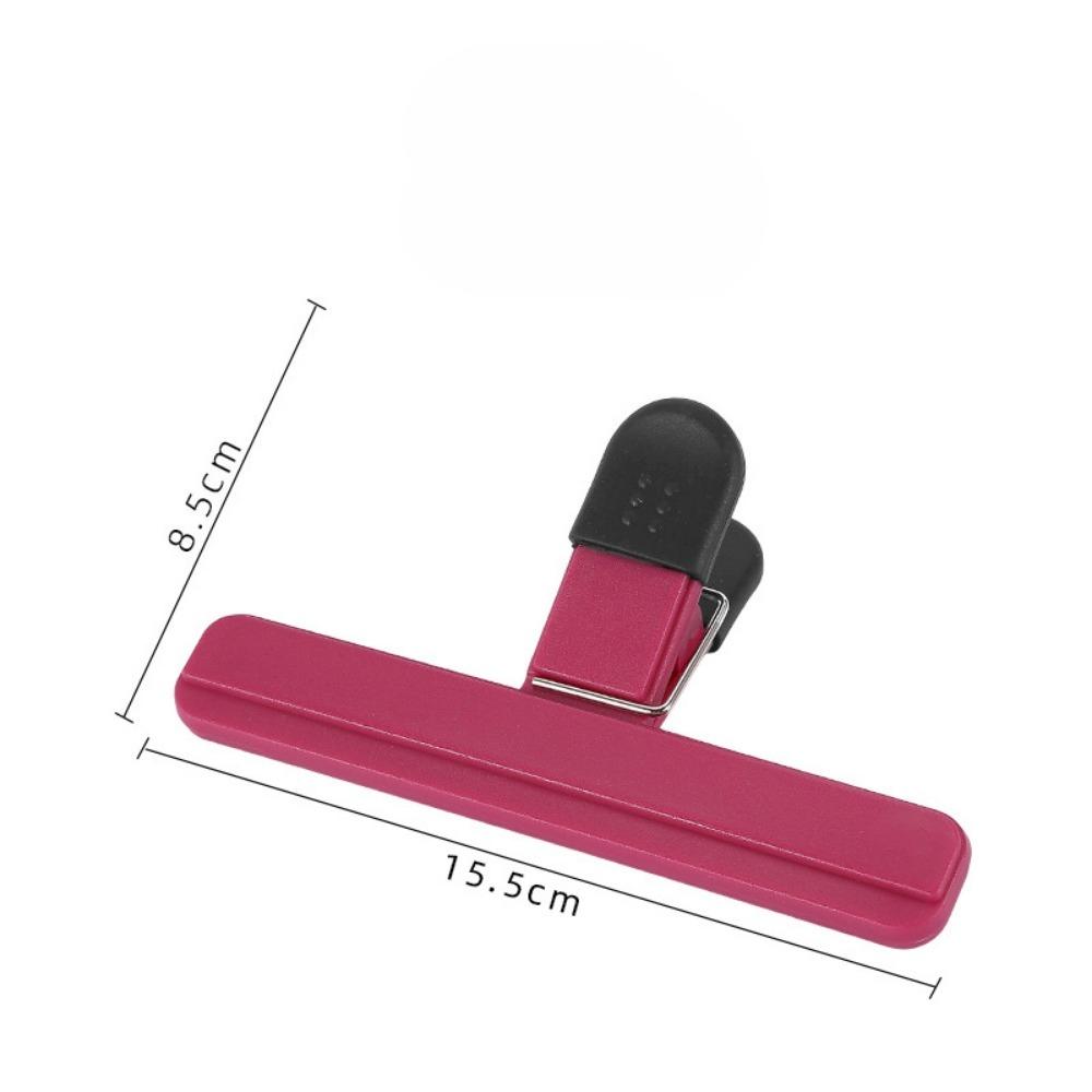 Reusable Plastic Food Sealing Clips, Durable Snack Bag Clamps Kitchen Storage Accessories