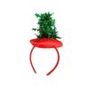 Star Xmas Hair Hoop Vibrant Colors Holiday Headwear Christmas Tree Headband  Family Gathering