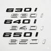 3D Gloss Black Chrome 630i 640i 650i Rear Trunk Emblem Letter Badge Sticker For BMW 6 Series E63 F06 F12 Car Styling Accessories Ab2