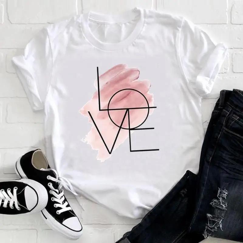 Flowers Instagram Explosion in Europe and The United States Clothing Top Shortsleeved Tshirt Oversized T Shirt Tops