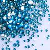 Rhinestones Multi Sizes Colorful Non Hotfix Rhinestone Flat Back Nail Rhinestones for DIY Crafts