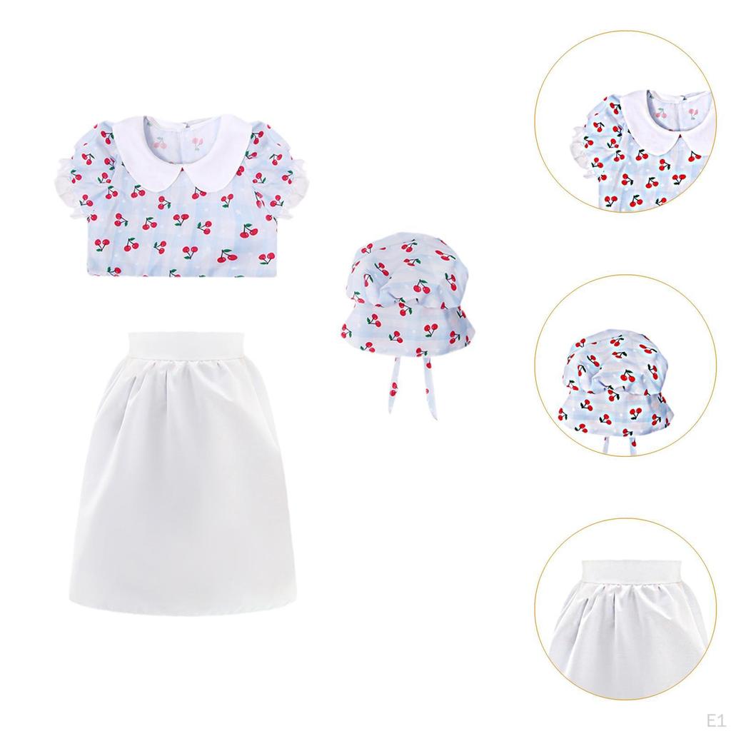 Cherry Colonial Dress Cosplay