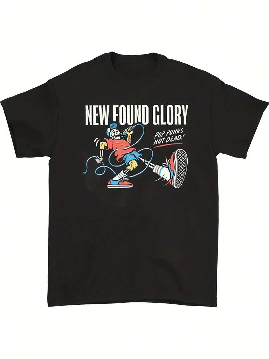 New Found Glory Punk Rock Band TShirt Official Logo Song Lyrics No Punks Allowed Unisex S S