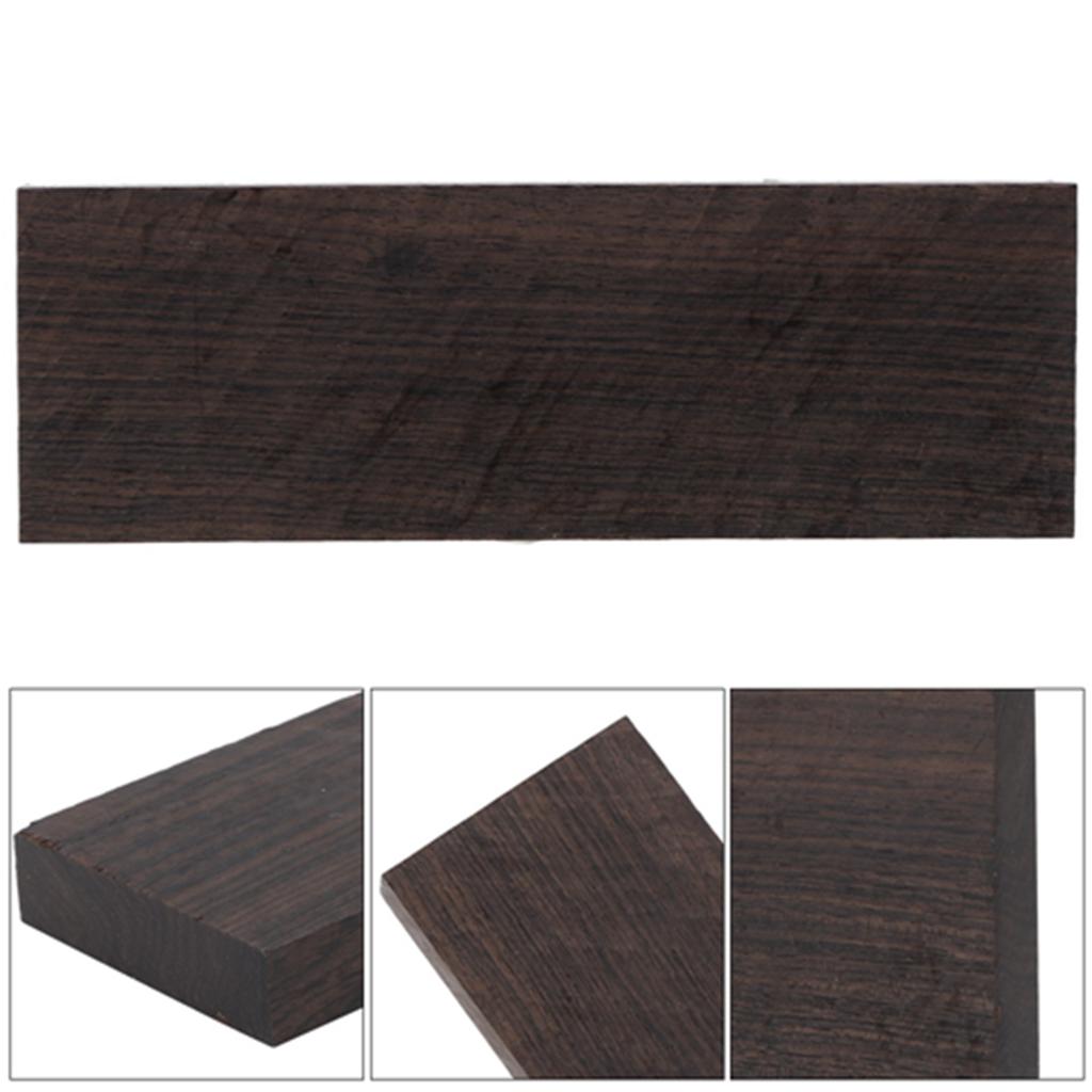 4pcs MX0126D Ebony DIY Knife Scales Musical Instrument Accessories 120 x 40 x 10mm