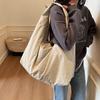 Women's Lightweight Slouchy Tote Bag, Casual Shoulder Bag with Multiple Pockets & Large Capacity, Perfect for Daily Commute, School and Travel