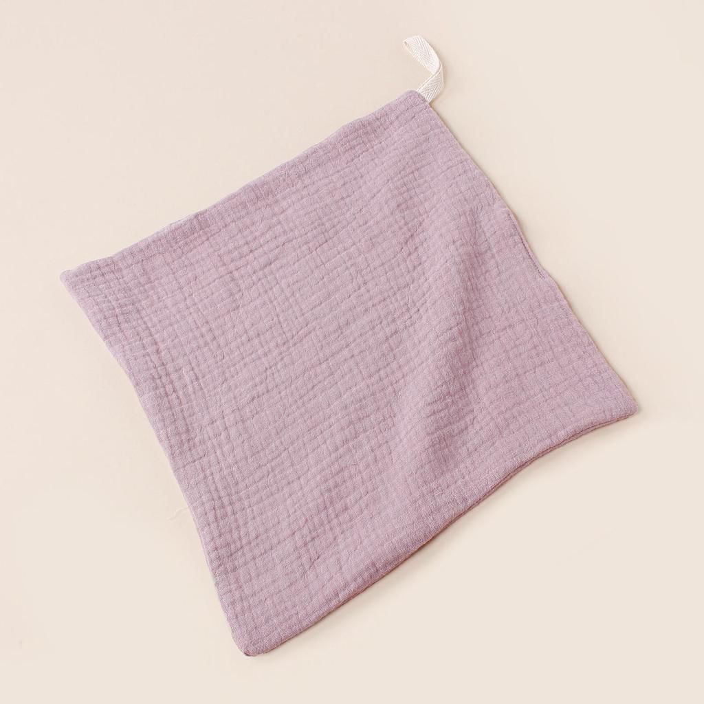 Baby Soft Cotton Muslin Handkerchief with Lanyard