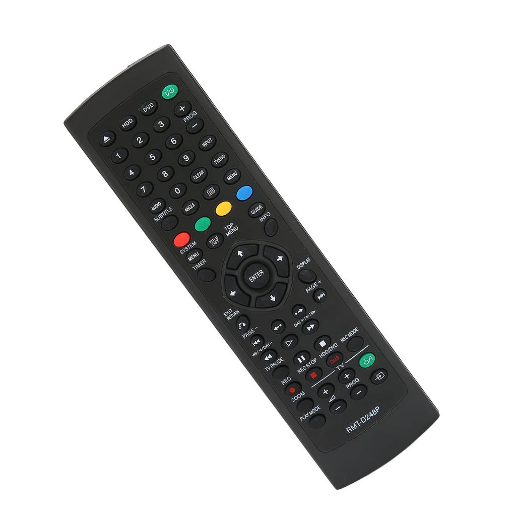 Remote Control Multi Functional Replacement DVD HDD Recorder Remote for RMTD248P