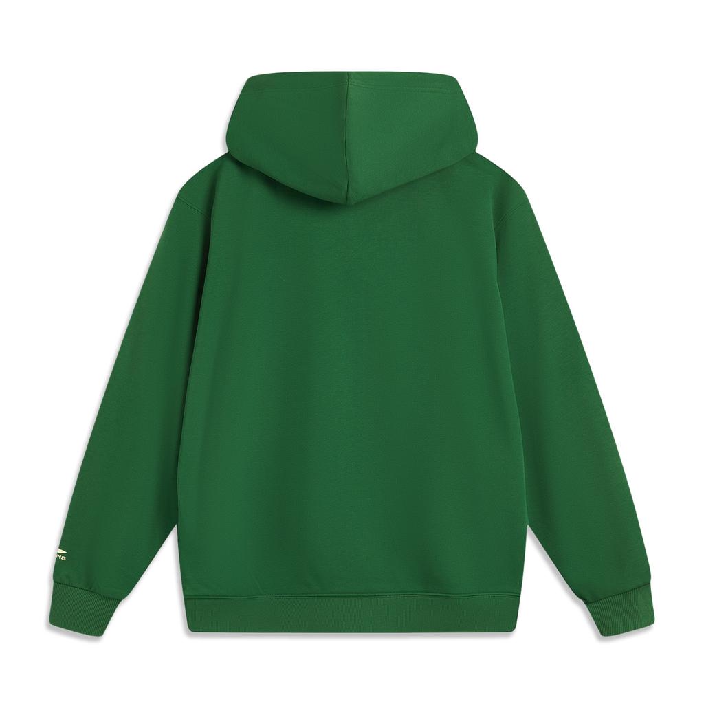 Li Ning Sports Lifestyle Series American High Street Fashion Versatile Dopamine Casual Letter Loose Comfortable Sweatshirt Men Sweatshirt AWDV355-4