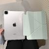 New Simple Green Tablet Case For iPad Pro 11 12.9 13 A16 M2 M4 M3 M5 Shell 9.7 10.2 5/6/7/8/9/10/11th Mini Air 3 4 5 Cover