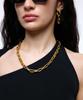Grasse Matinee Oval Link Chain Necklace Gold