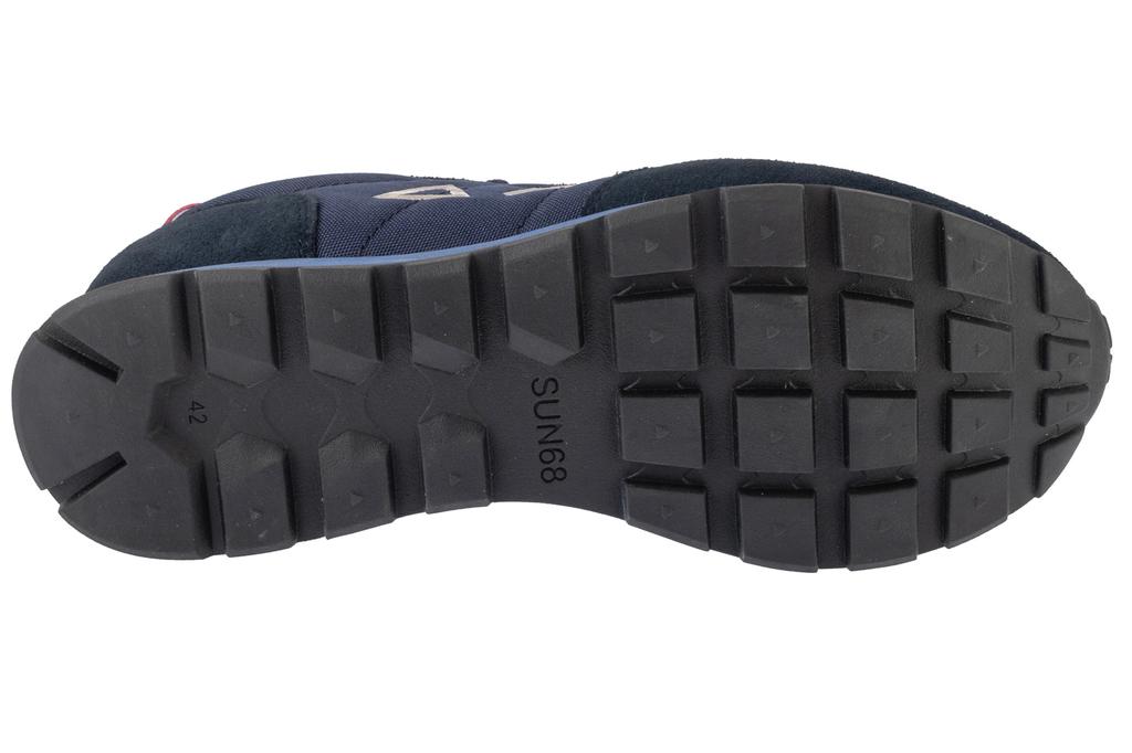 SUN68 Tom Solid, Mens navy Sneakers