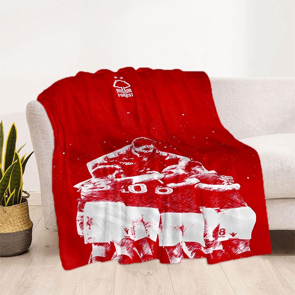 Tree Forest Logo Blanket Warmthful Decor Great for Couch Chair Picnics for All Occasions Stylish Decor Perfect Gift for Relatives and Friends