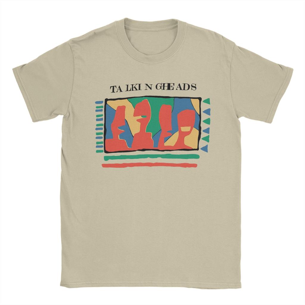 Summer Talking Heads Fashion T Shirts Cotton Tshirt for Couple YK Fun Cheap Print Short Sleeve Top Tees