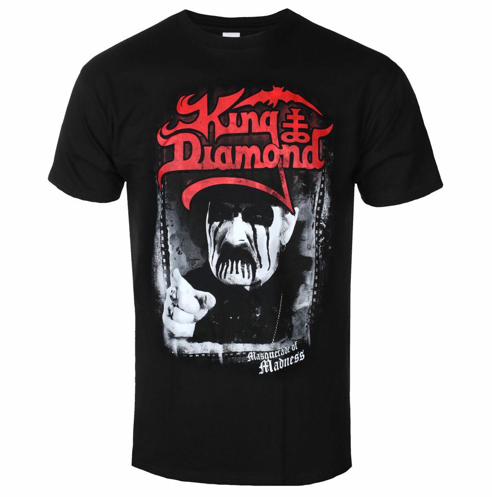 Retro King Diamond Graphic Cotton Tshirt Unisex Summer Short Sleeve Fashion Brand Tee Luxury Casual Vintage Tees