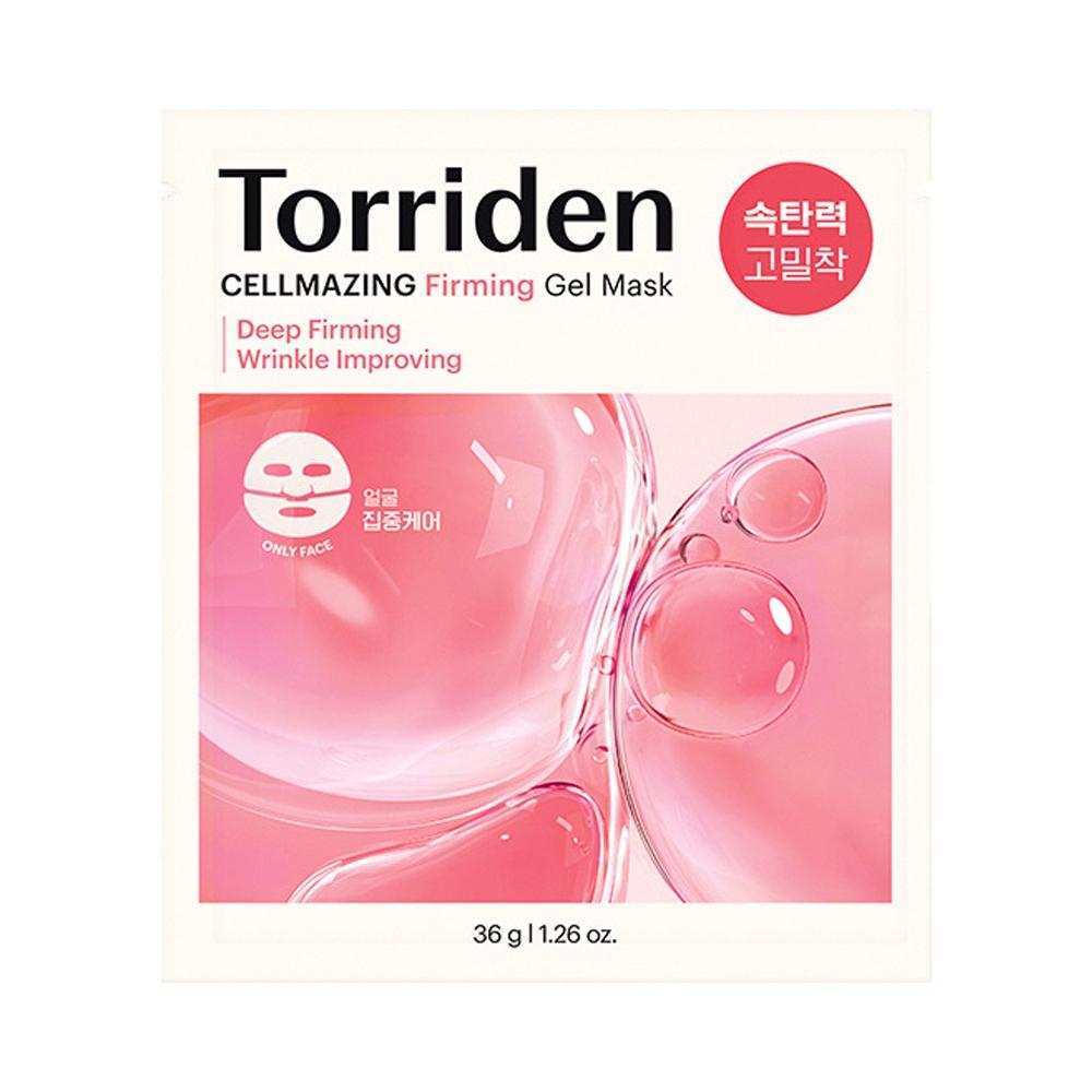 Torriden Celllizing Low Molecule Collagen Firming Gel Mask Top Bottom 4 Sheets