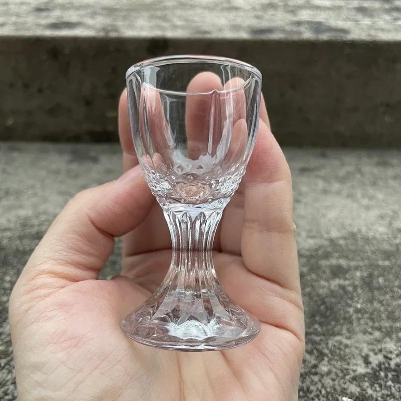 6pcs Bar Sets Crystal Wine Glasses Brandy Snifters Creative Spirits Mini Cup Party Drinking Charming Shot Glasses Barware