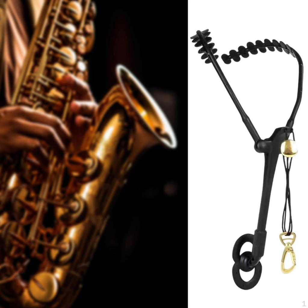 Saxophon Schultergurt Musikzubehör Bequemer Metallhalter Sax für