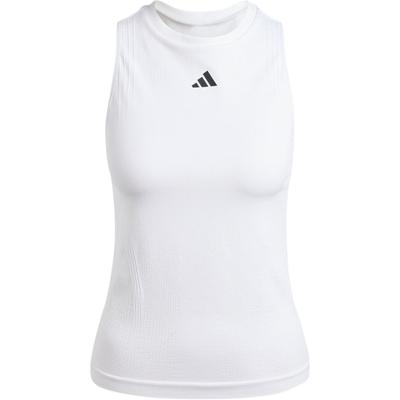 Logo Round Neck Quick-Dry Tennis Tank Top Women Tops White IT1836