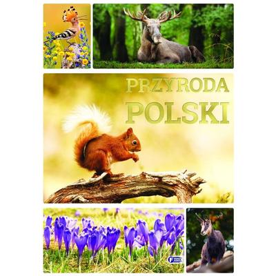 Książka Przyroda Polski Album Zwierząt Roślin Ciekawostki Edukacyjna