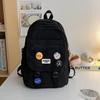 Schoolbag Large Capacity Sturdy Schoolbag 1011 New Middle and High School Students Backpack Leisure Class Commuter Backpack Female Wholesale