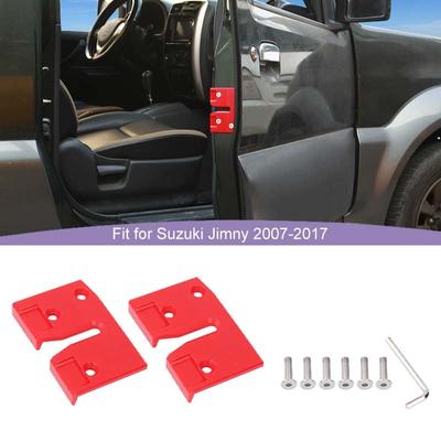 Dekoracja Samochodu Regulowany Ogranicznik Klapy Bagażnika Akcesoria Ogranicznik Drzwi Osłona Ochronna Dla Suzuki Jimny 2007-2017 Tworzywo ABS
