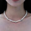 Lowool Dew Pearl Silver Necklace