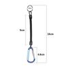 Camping Camping Carabiner Spring Elastic Rope Anti-lost Phone Keychain Portable Fishing Lanyards