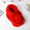 Rabbit Fur Scarf Women Winter Warm Soft Furry Scarves Casual Female Lady Outdoor Neck Warmer Collar Snood Gifts For Her 70Cm