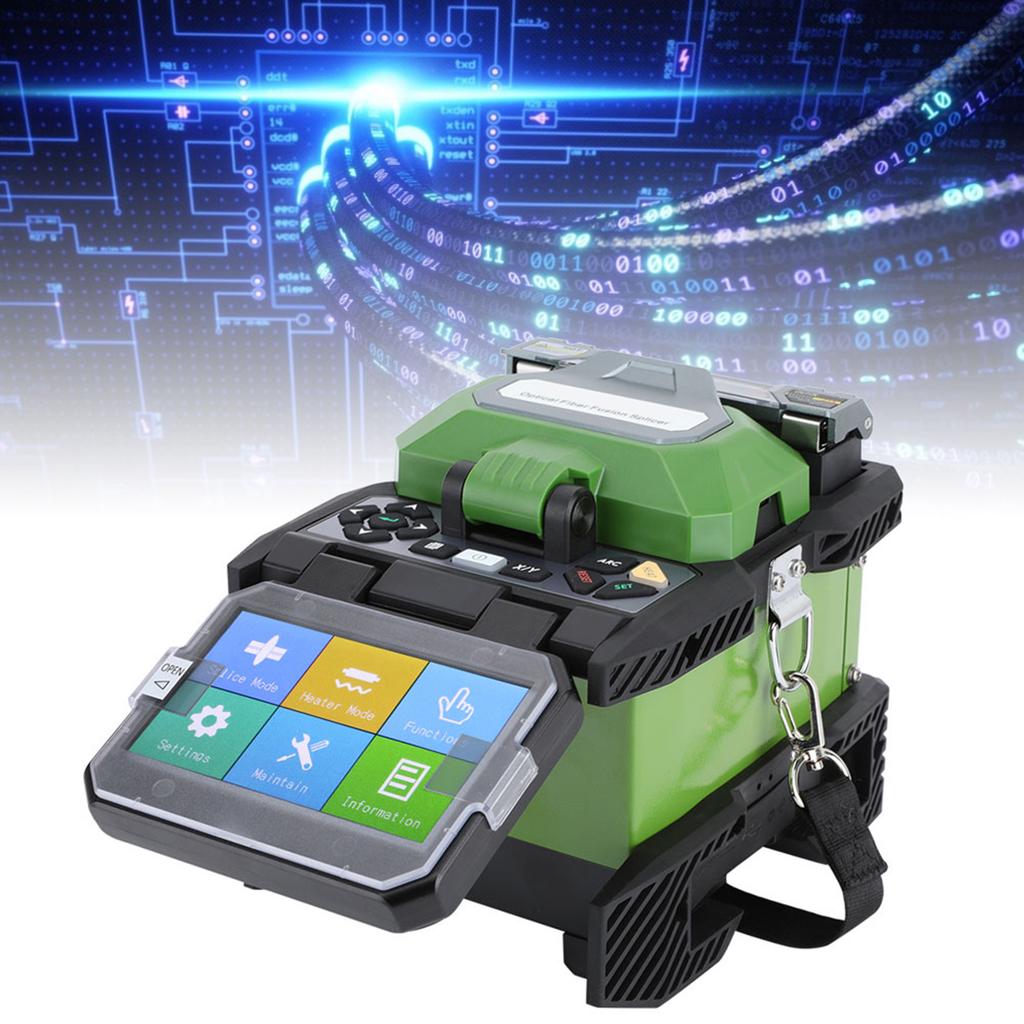 JW4106S Optical Fiber Fusing Splicer Fiber Optic Fusing Splicing Welding MachineEU Plug 220V