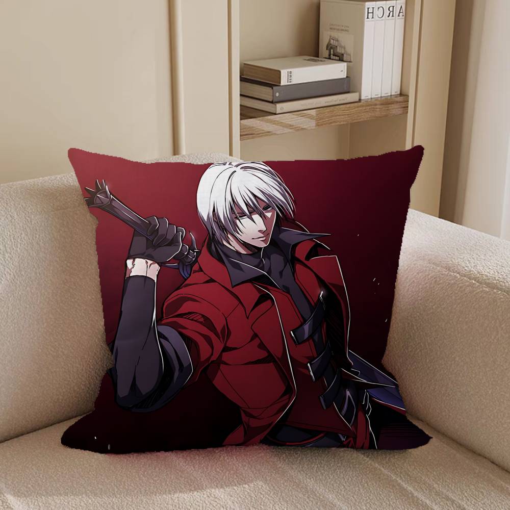 D-Devil May CryS Cushion Cover Decorative Pillow Sofa Home Decor Case Pillow Cases