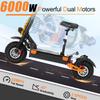 Z37 Electric Scooter-6000W60V30AH E-Scooter-70km/h Speed 11 Vacuum Tire-Foldable EScoot