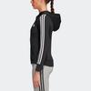 (WMNS) adidas Hooded Track Jacket Black Women's S97065