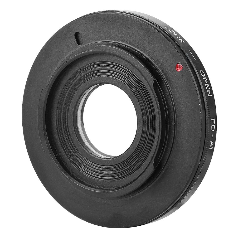 FD AI Adapter Ring for Canon FD Lens for Nikon AI Mount Camera Infinity Focus