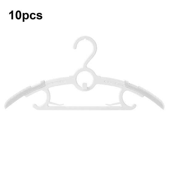 Hanger Hangers Space-Saving Non-Slip Baby Closet 10Pcs Clothes Extendable Toddler Clothes Hanger Home