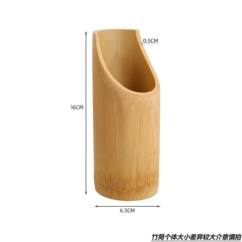Moso Bamboo Slanted Chopstick Holder