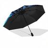 1pc Award Winning Knight Automatic Umbrella Design, Cute Cartoon Pattern, Portable Outdoor Umbrella, Perfect J007