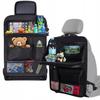 2 X Car Seat Organizer Table Protector Cover Black