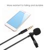 Lapel Microphone Omnidirectional Condenser Mic for iPhone Samsung Android & Windows Smartphones